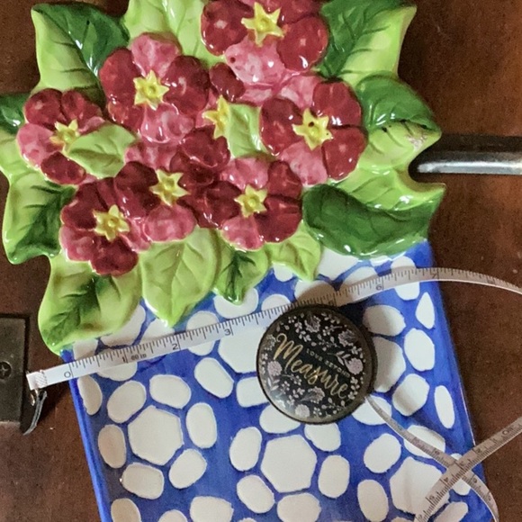 SAKURA Claire Murray Potted Primrose Cookie Tray, New in Box - Picture 8 of 9